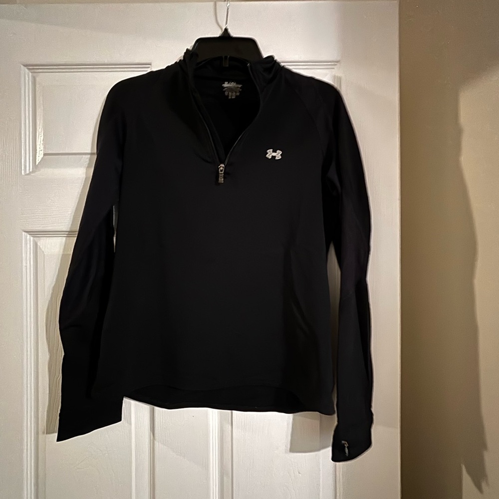 Under Armour Black Half-Zip Performance Pullover